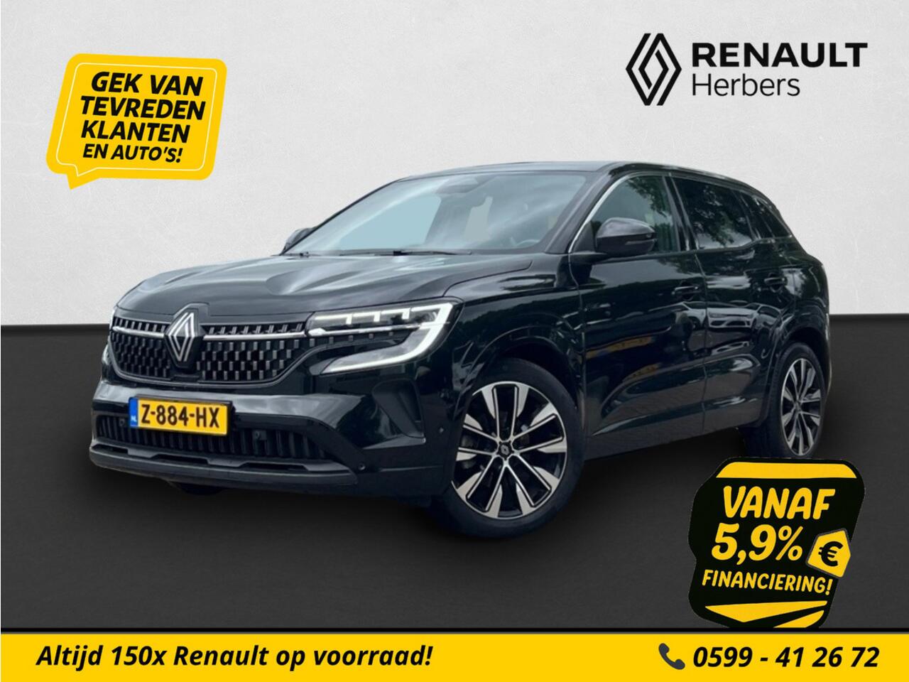 Renault Austral 1.3 mild hybrid Techno 160pk 1.800KG TREKGEWICHT / CAMERA / ECC / ELECTR ACHTERKLEP