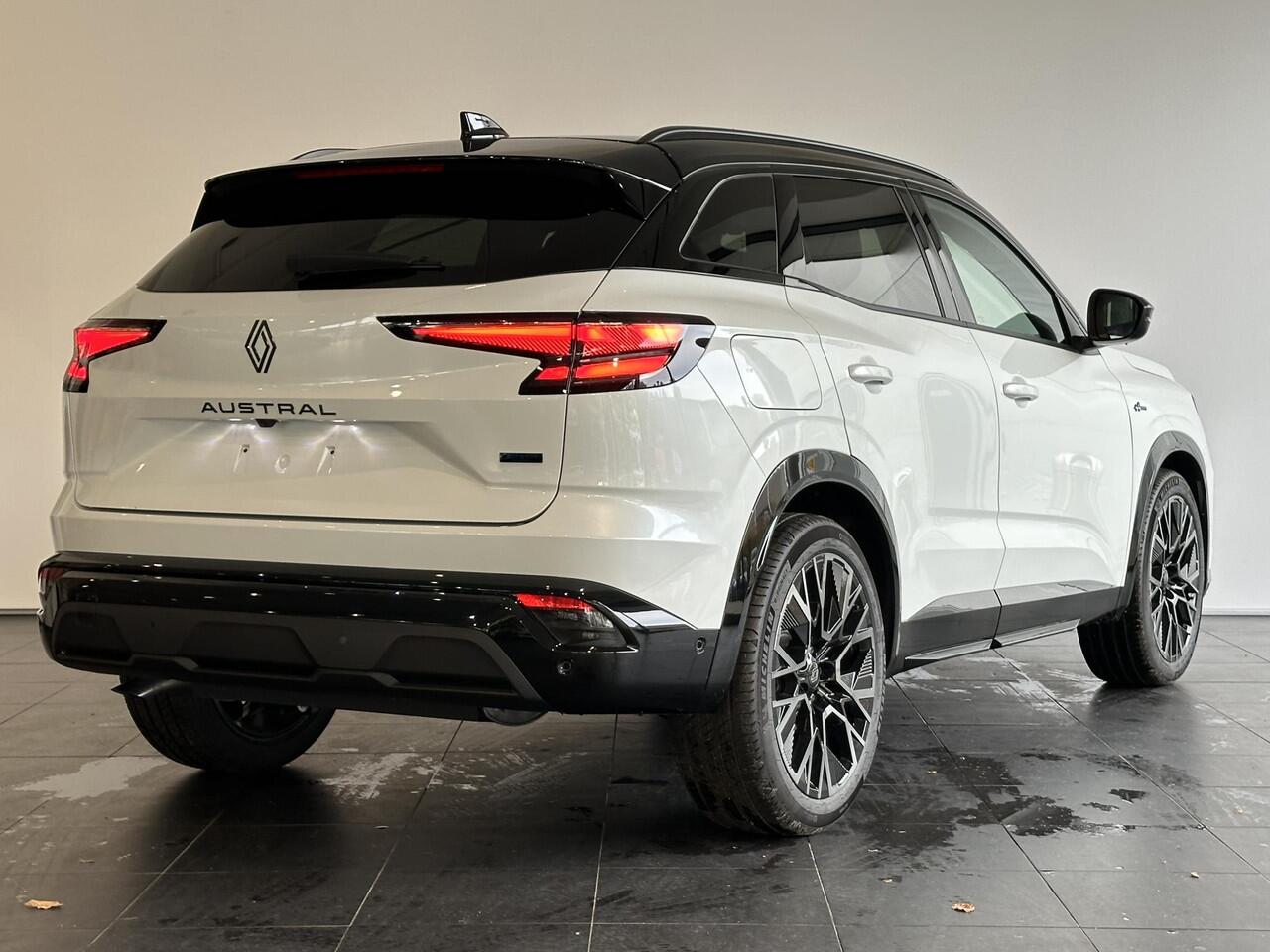 Renault Austral 1.2 E-Tech full hybrid 200 iconic esprit Alpine ADAPTIVE CRUISECONTROL | STOEL-/STUURVERWARMING | ACHTERUITRIJCAMERA | PARKEERSENSOREN VOOR-/ACHTER | ELEKTRISCHE ACHTERKLEP | nieuw model