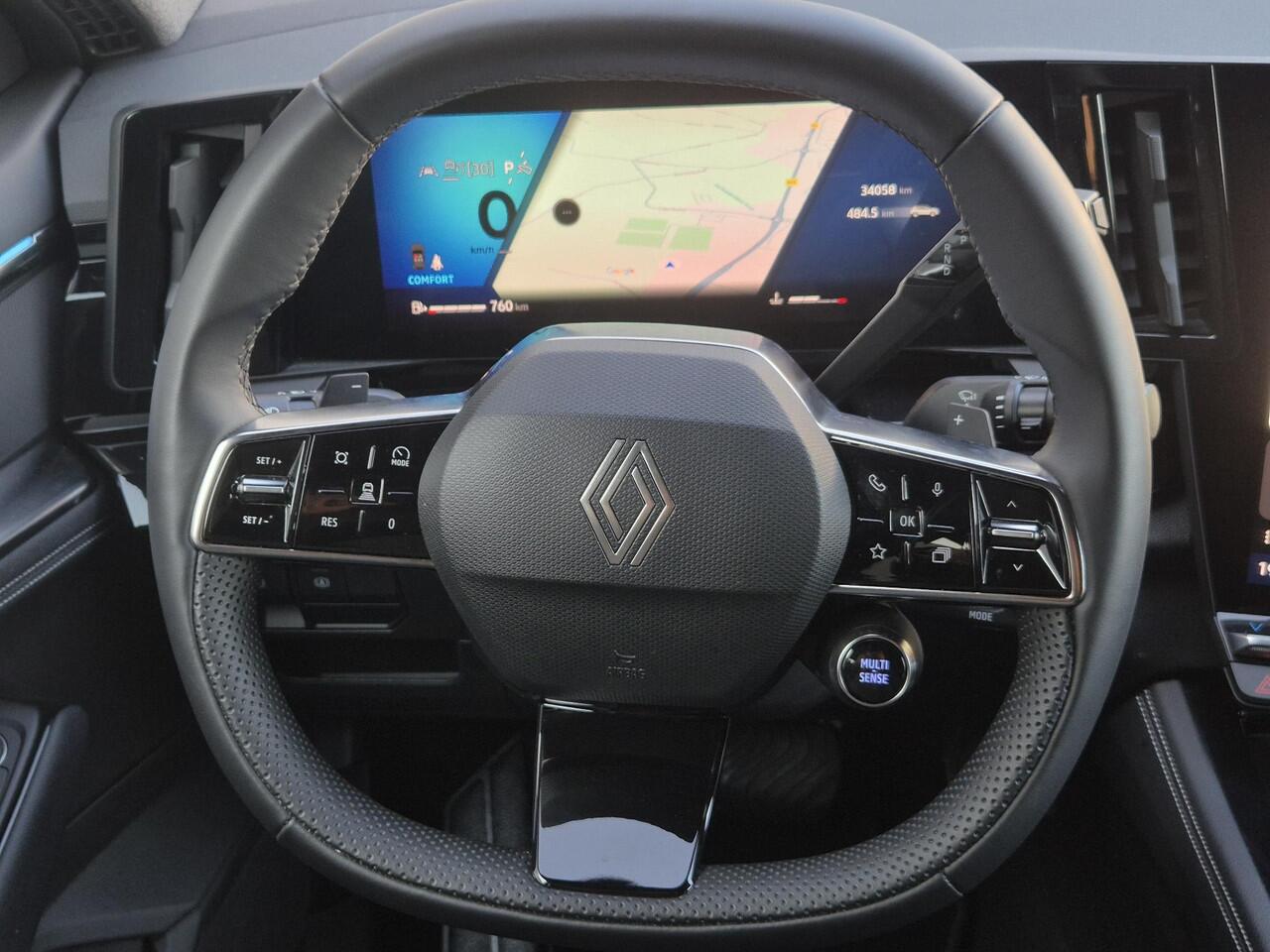 Renault Austral 1.3 mild hybrid 160 techno Automaat / Fabrieksgarantie tot 07-2026 / Pack Solid / Trekgewicht 1800 kg / Panoramadak / Apple Carplay Android Auto / Elektrische achterklep / Stuur-, Stoel en Voorruit verwarming / Achteruitrijcamera / Keyless Entry/Start /