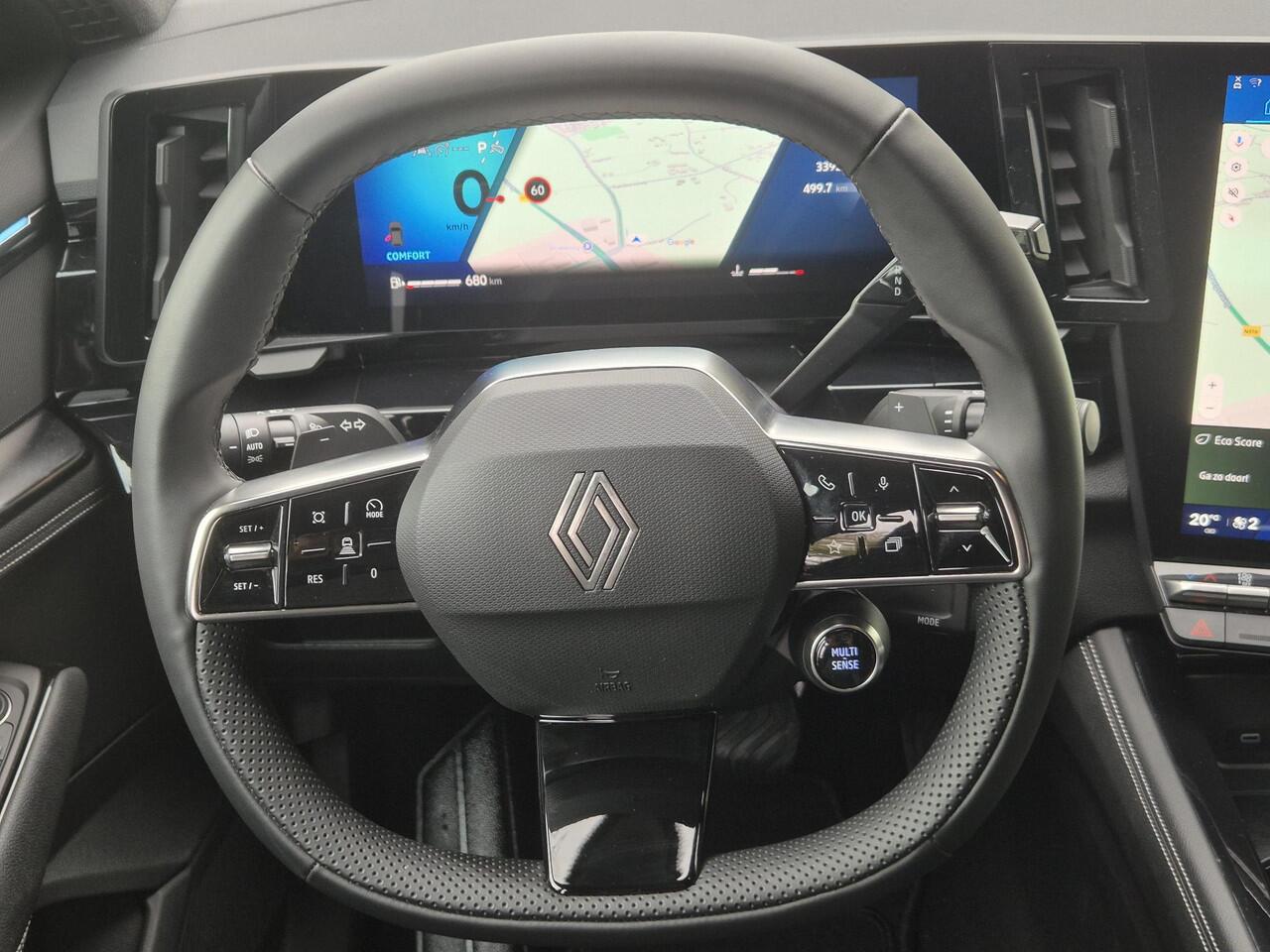 Renault Austral 1.3 mild hybrid 160 X-Tronic techno / Trekgewicht 1800 KG / Stoelverwarming / elektrisch verstelbare stoel / verwarmbaar stuur / verwarmbare voorruit / elektrische achterklep / keyless entry / adaptieve cruise control / LED koplampen / draadloze oplader /