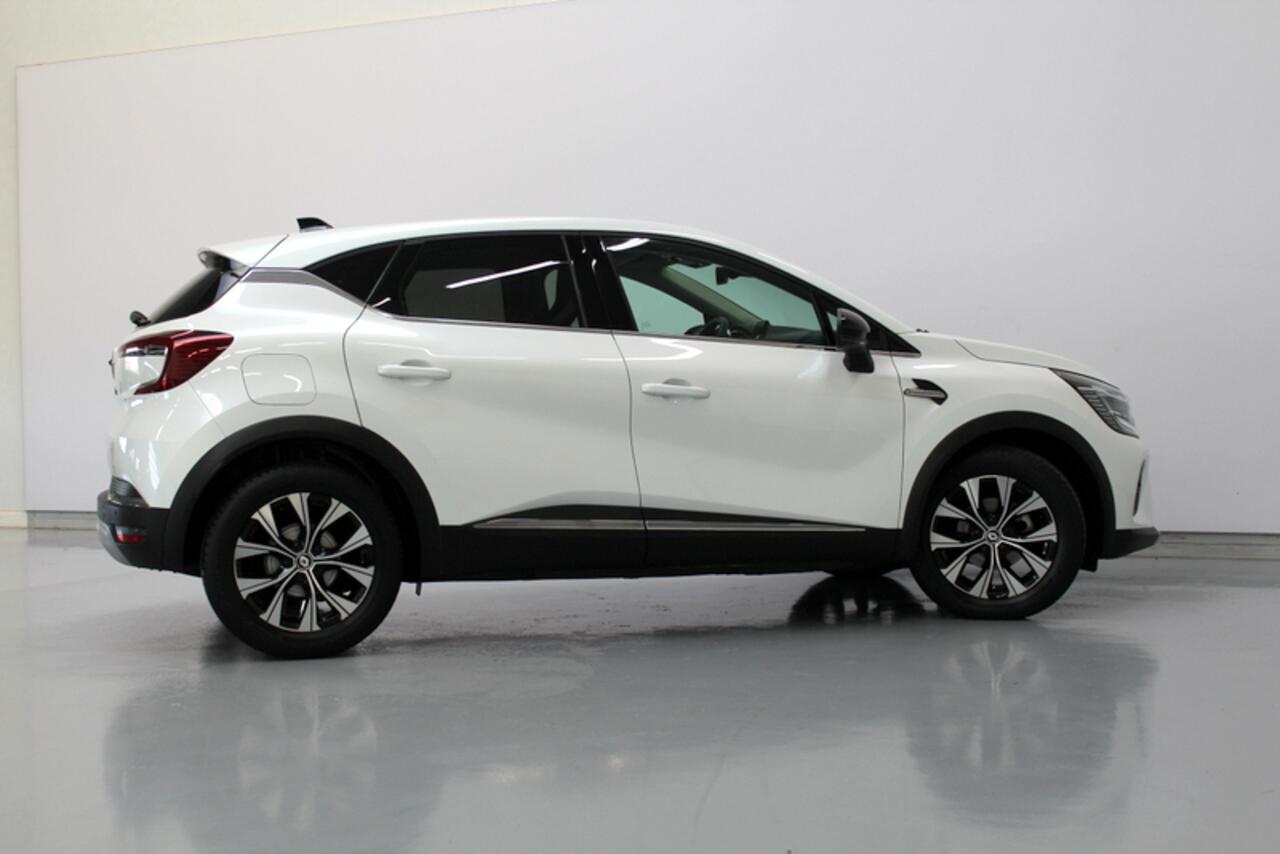 Renault CAPTUR 1.3 mild hybrid 140 techno 141PK, RIJKLAAR!! PANORAMADAK | DEELS LEER | BOSE | STOEL/STUUR/RUITVERWARMING