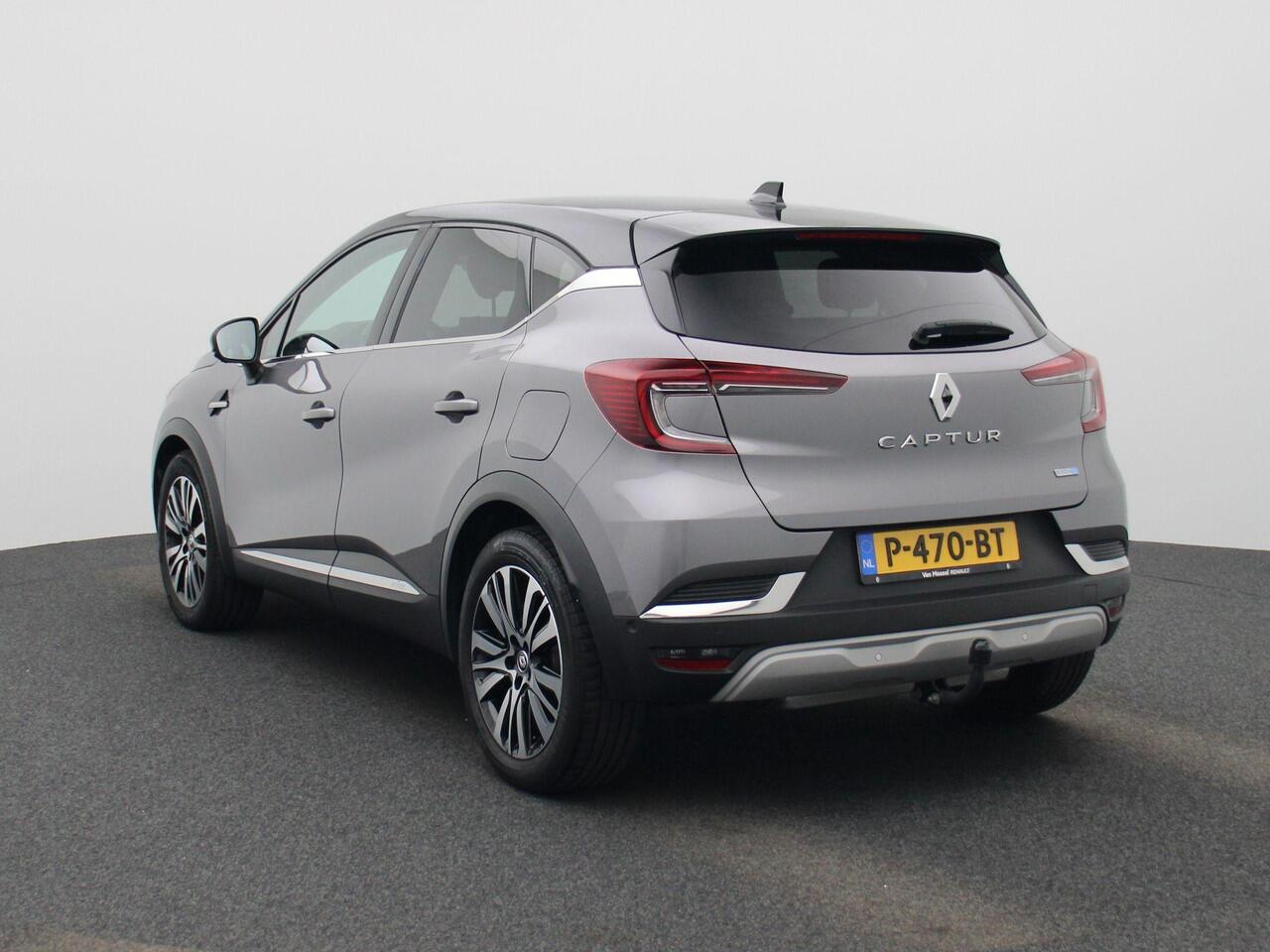 Renault CAPTUR 1.6 E-Tech Plug-in Hybrid 160 Initiale Paris | Trekhaak | 360-graden Camera | Lederen Bekleding | Stoel- & Stuurwielverwarming | 9,3" Full Map Navigatie | 18" LMV | Cruise Control & Snelheidsbegrenzer | Keyless | LED Pure Vision