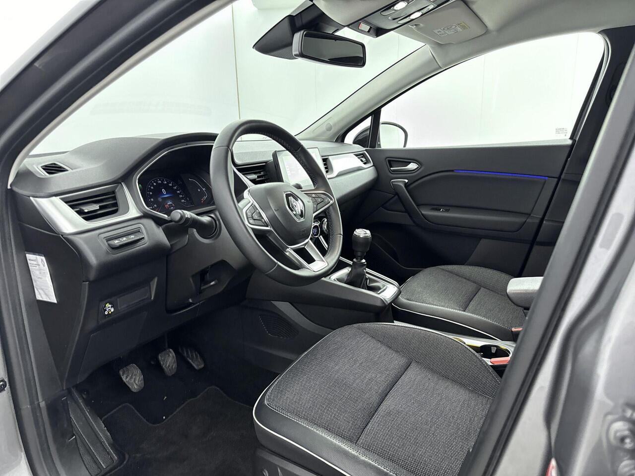 Renault CAPTUR 1.0 TCe 100Pk Bi-Fuel Intens | LPG G3 | Navigatie | Climate Control | Cruise Control | Parkeersensoren Voor & Achter | 360 Camera | Trekhaak | Apple Carplay/Android Auto | Dakrelings |