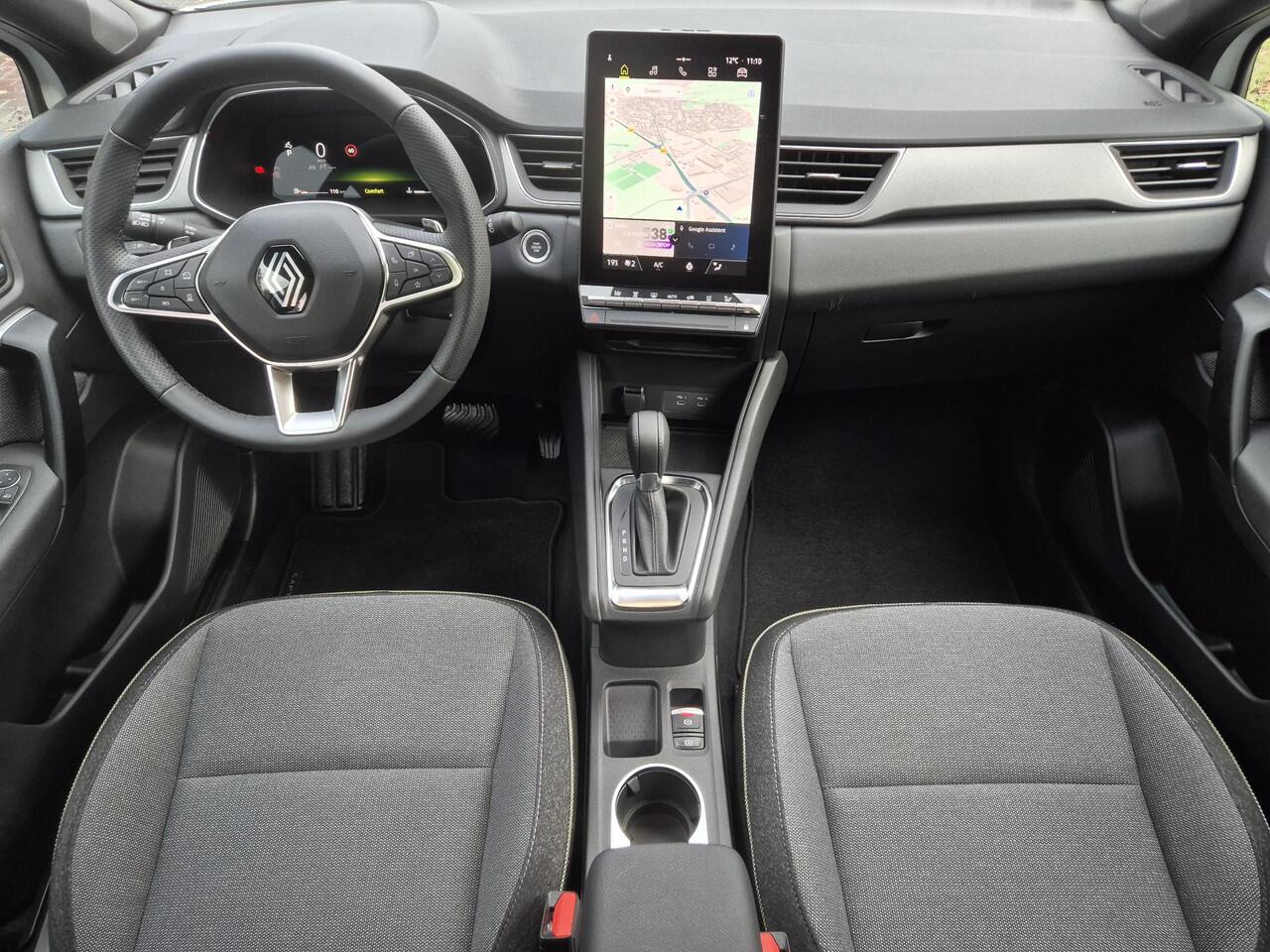 Renault CAPTUR 1.3 mild hybrid 160 techno Automaat / Fabrieksgarantie tot 08-2026 / Pack Driving / Trekgewicht 1200 kg / Stuurverwarming / Apple Carplay Android Auto / Dealer onderhouden / Adaptief CC / Achteruitrijcamera /