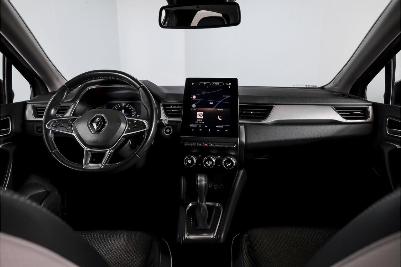 Renault CAPTUR 1.3 TCe 130 Intens 130 PK - Automaat | Dig. Cockpit | Cruise | PDC | Camera | NAV + App. Connect | ECC | Afn. Trekhaak | DAB | LM 18" |
