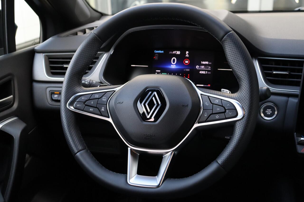 Renault CAPTUR 1.3 mild hybrid 160 techno Automaat | Adap. Cruise | Stoel-/Stuurverwarming | Carplay | Camera | Climate Control