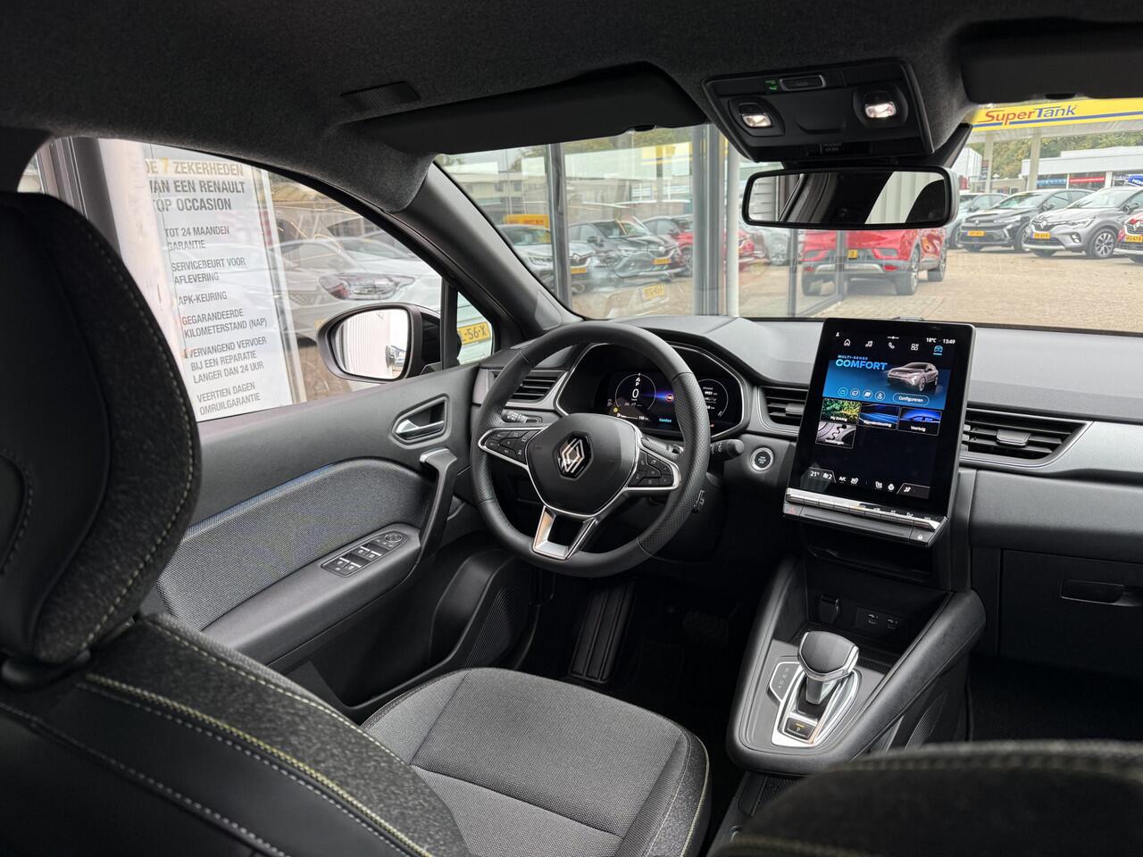 Renault CAPTUR 1.3 mild hybrid 160 techno | stuur- en stoelverwarming | adaptieve cruise | tijdelijk gratis Top Afleverpakket twv Eur 695