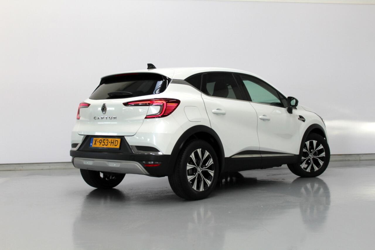 Renault CAPTUR 1.3 mild hybrid 140 techno 141PK, RIJKLAAR!! PANORAMADAK | DEELS LEER | BOSE | STOEL/STUUR/RUITVERWARMING