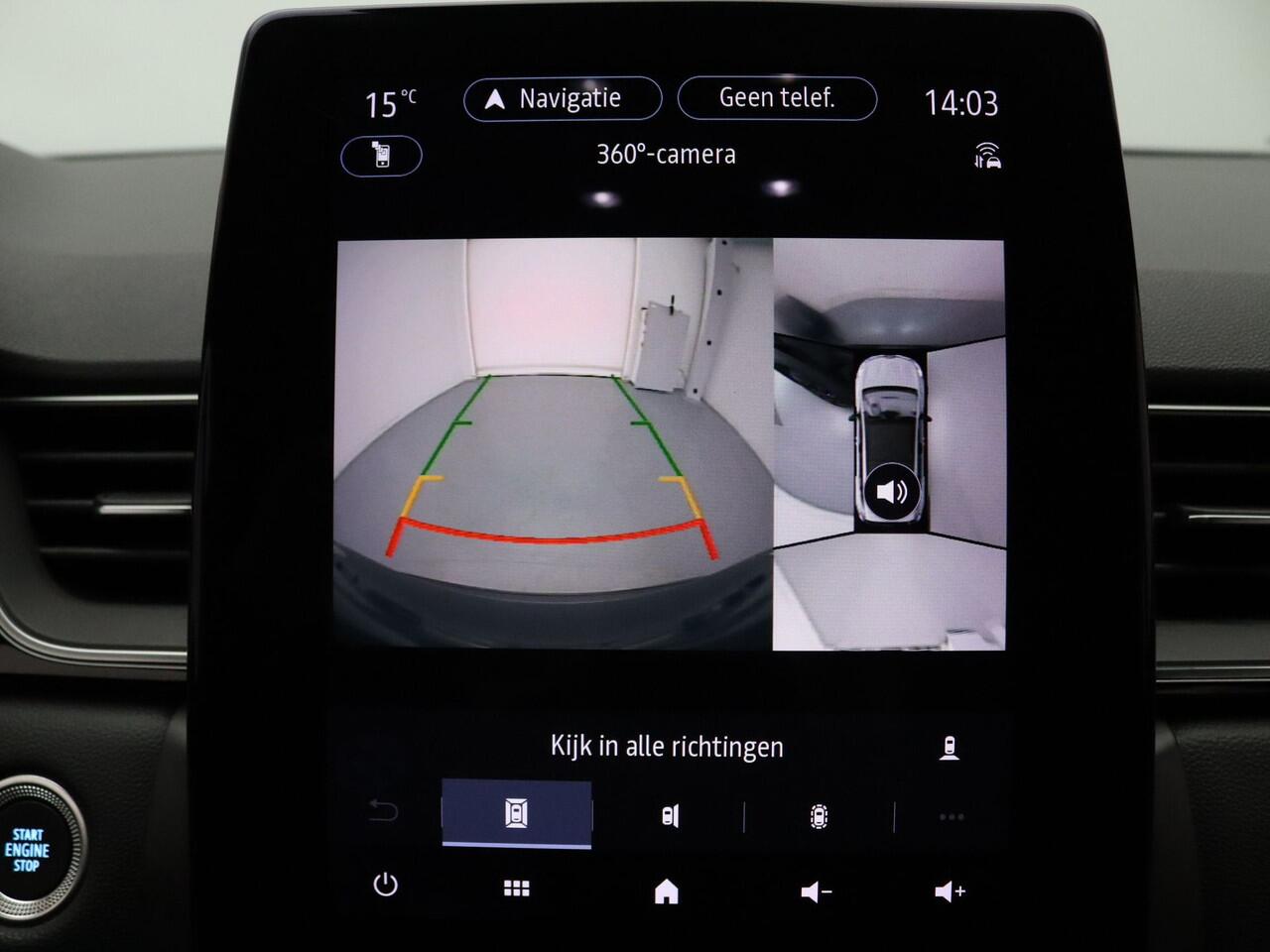 Renault CAPTUR 160pk E-Tech plug-in hybrid SL Rive Gauche Automaat 360° Camera | Cruise | Navi | Parkeersens. v+a | Stoelverw.