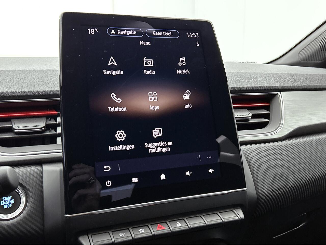 Renault CAPTUR E-Tech Plug-in Hybrid 160PK R.S. Line RS / CAMERA / Navi Groot