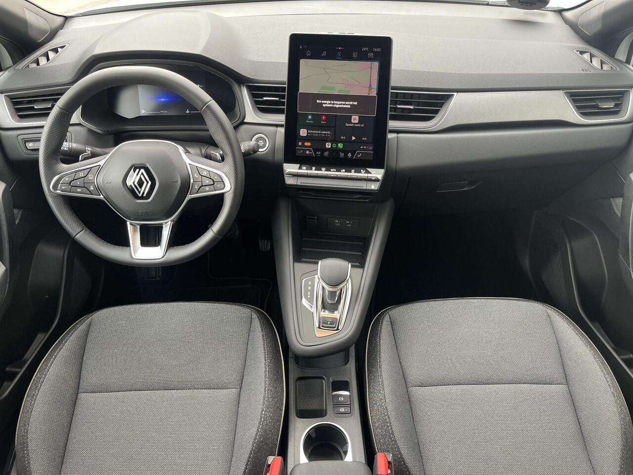 Renault CAPTUR 1.3 mild hybrid 160 techno Automaat / Pack Comfort / Navigatie via Apple Carplay of Android Auto / Achteruitrijcamera / Stuur- en Stoelverwarming / Adaptief CC / Keyless Entry/Start / Climate control / Draadloze telefoon lader /