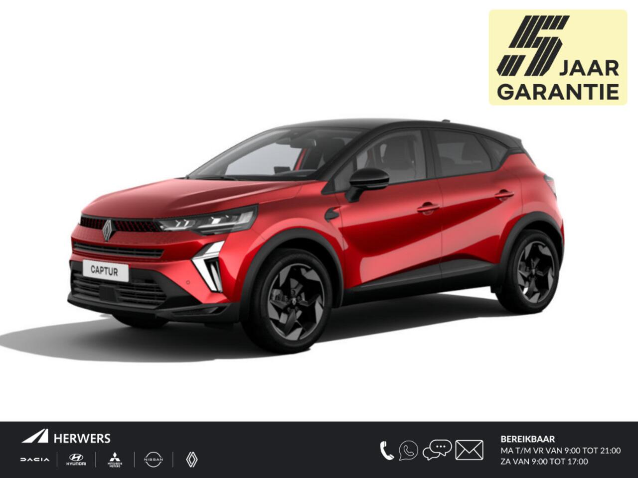 Renault CAPTUR 1.8 E-Tech full hybrid 160 techno / Nieuw Te Bestellen /