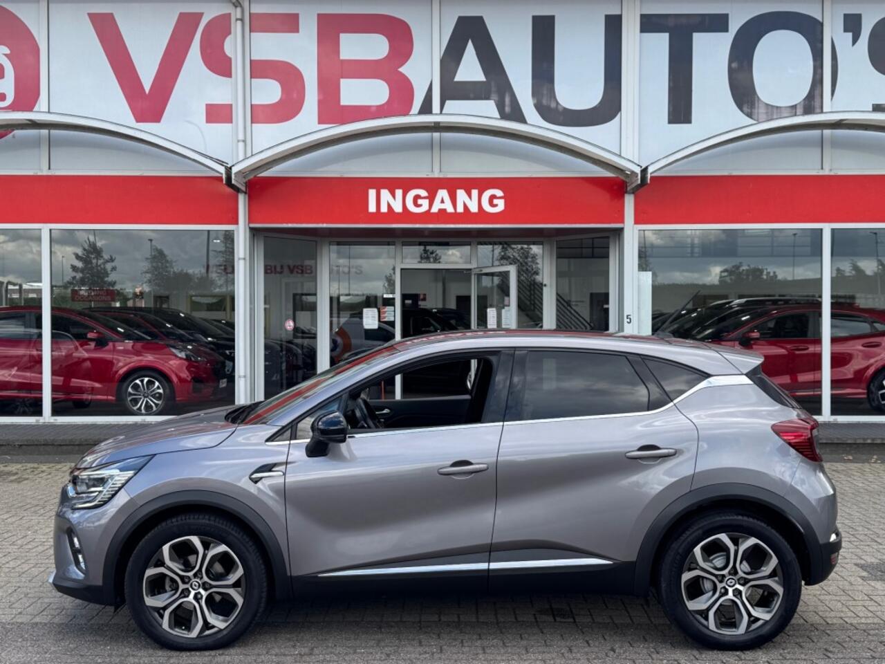 Renault CAPTUR 1.3 TCE 140PK AUT. HALF-LEER NAVIGATIE CARPLAY AIRCO LMV PDC