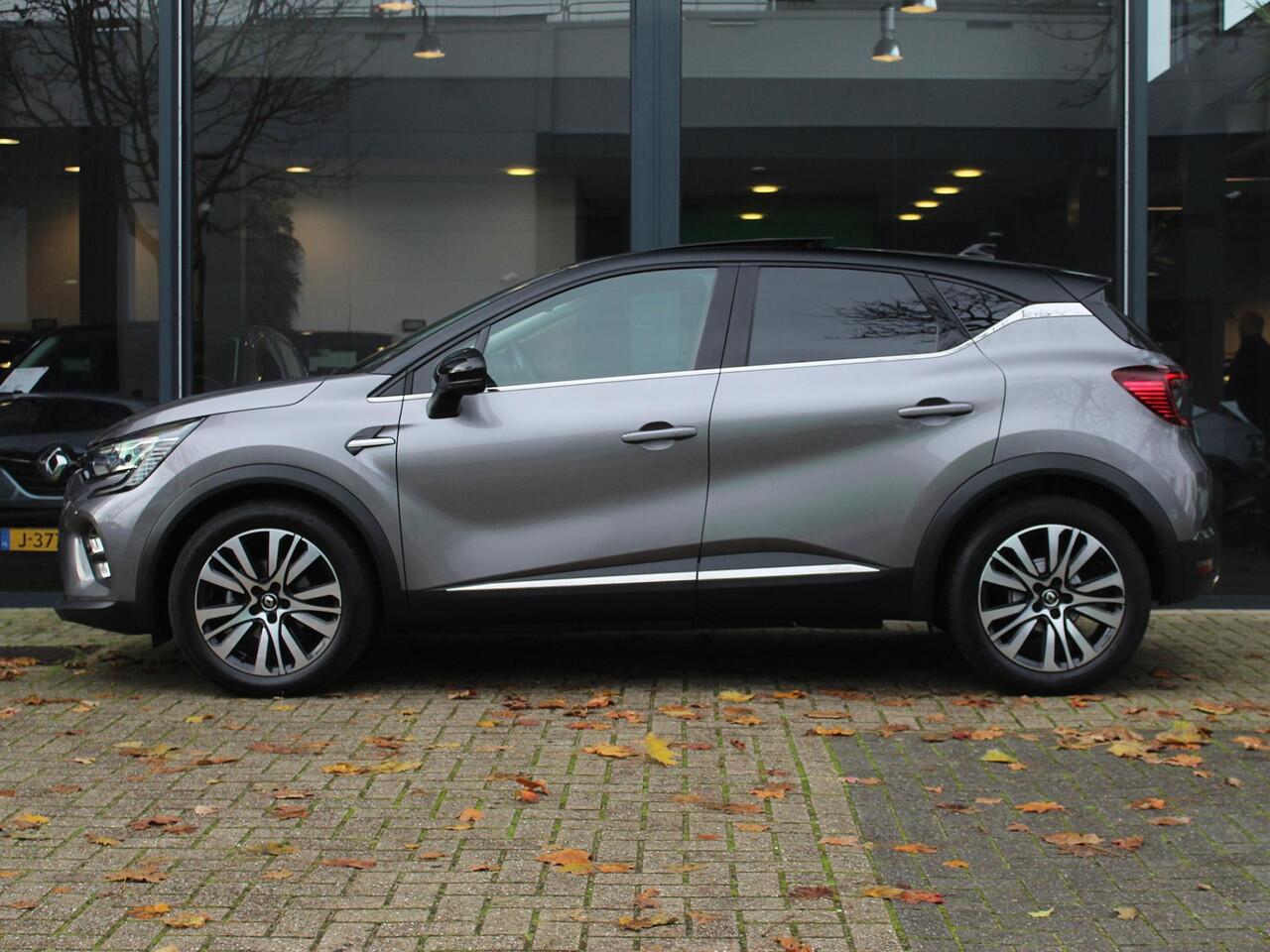 Renault CAPTUR 1.3 TCe 140 Initiale Paris AUTOMAAT / PANO / BOSE / LEDER / 10,25'' DASH / 9,3'' NAVI / ADAPT. CRUISE / CAMERA / CLIMATE / STOELV. / STUURV. / VOORRUITV. / KEYLESS / 18'' LMV