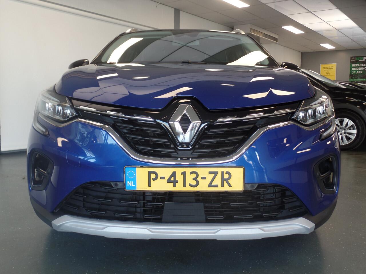 Renault CAPTUR 1.6 E-Tech Plug-in Hybrid 160 Intens 160pk, Navi, Achteruitrijcam, Cruise contr, Deels leder, Clima, Pdc V/A, Lm velgen 17'', Nederlandse auto, Ex eerste eigenaar!! Bovag afleverpakket 695,-