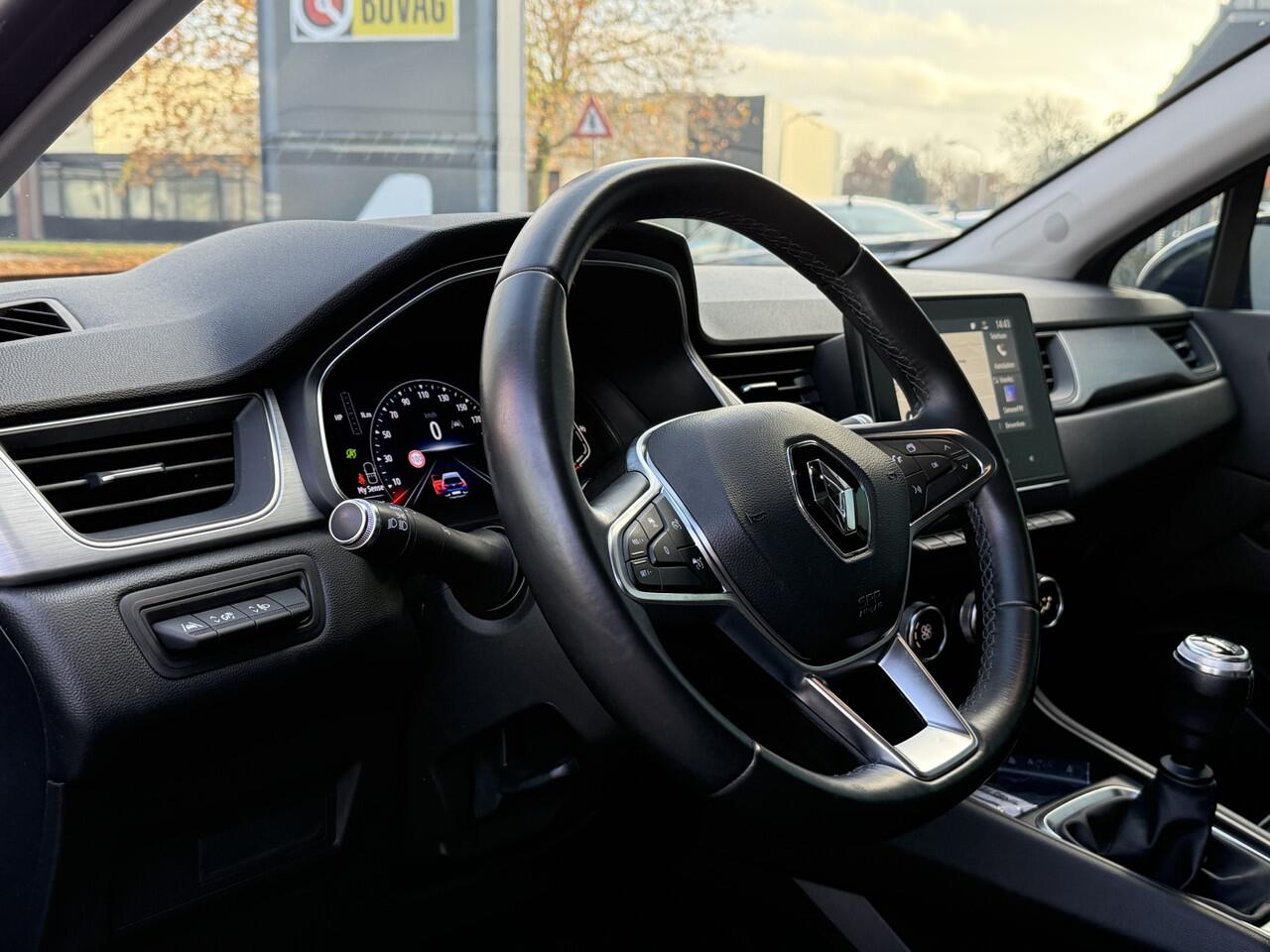 Renault CAPTUR BWJ 2021 | 1.0 TCe 100PK Intens | PANO SCHUIFDAK | 360 CAMERA | CLIMA | NAVI | CARPLAY | LEDER/STOF |