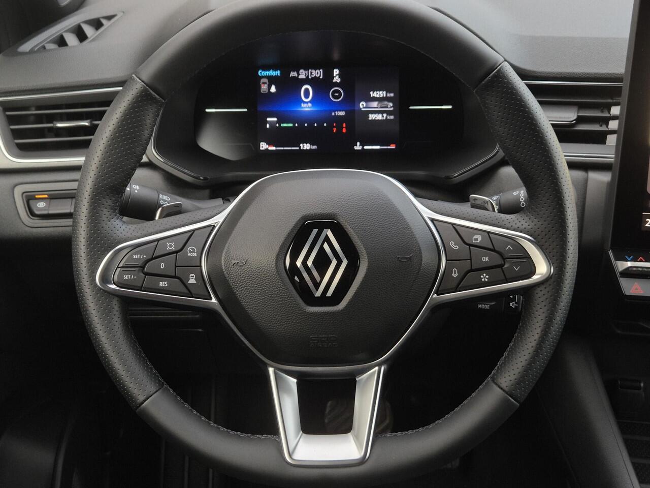 Renault CAPTUR 1.3 mild hybrid 160 techno Automaat / Fabrieksgarantie tot 05-2027 / Dealer onderhouden / Pack winter / Trekgewicht 1.200 Kg / Stuur en Stoel verwarming / Adaptief CC / Achteruitrijcamera / Apple Carplay/Android Auto /