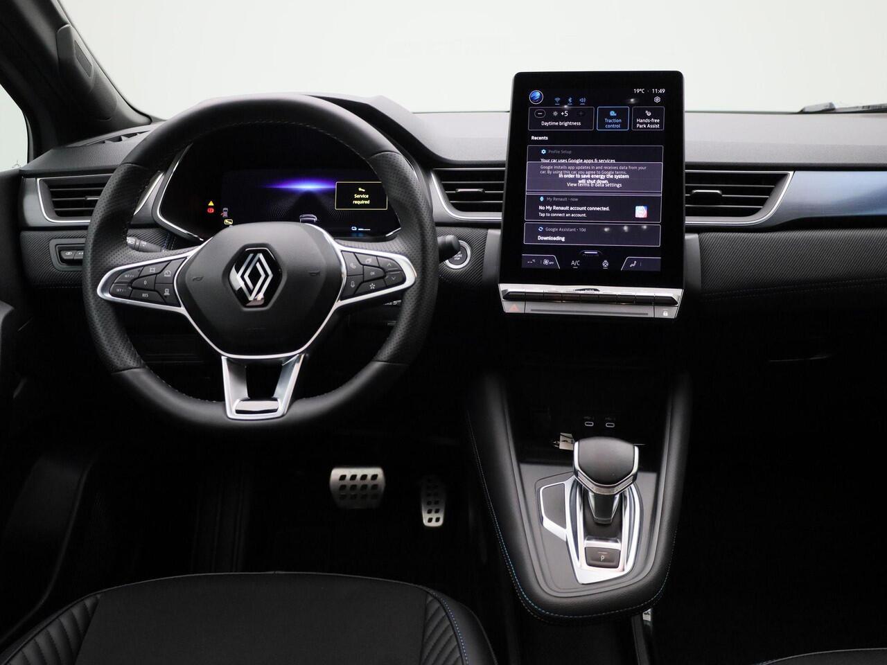 Renault CAPTUR E-Tech full hybrid 145 esprit Alpine | Automaat | openR multimedia met 10,4" touchscreen, CarPlay & Android Auto | Adaptive Cruise Control | Around View Camera | E-Shifter | Two-tone metaalkleur |