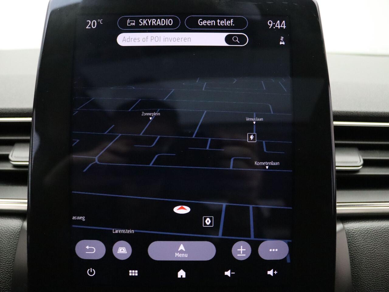 Renault CAPTUR 160pk E-Tech Plug-in Hybrid Intens Automaat/EDC Camera | Adapt. Cruise | Navi | Parkeersens. v+a | Stoel-/stuurverw. | Panoramadak