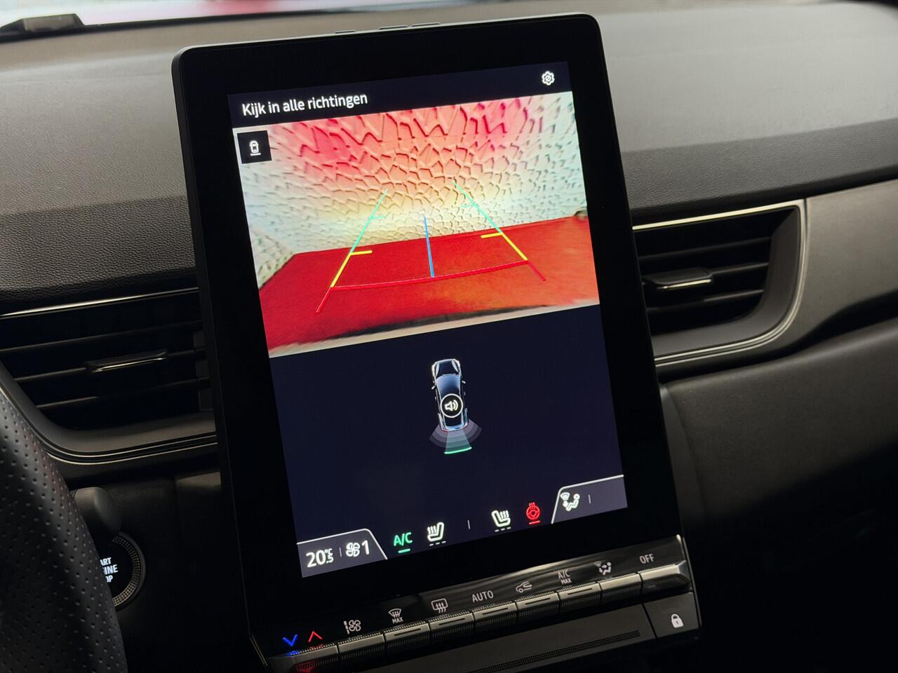 Renault CAPTUR 1.3 160 PK TECHNO BI-TONE CAMERA 18''LMV STOEL/STUUR .VERW PURE VISION LED 10'' R-LINK NAVI EDC-automaat (Efficiënt Dual Clutch) 7 Versnellingen 1200KG Trekgewicht