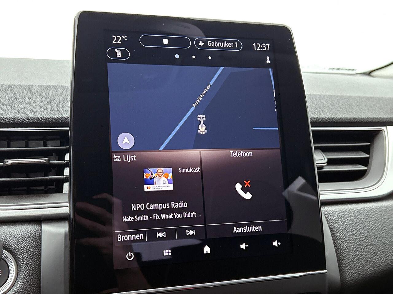 Renault CAPTUR E-Tech full hybrid 145PK techno / CAMERA / NAVI GROOT