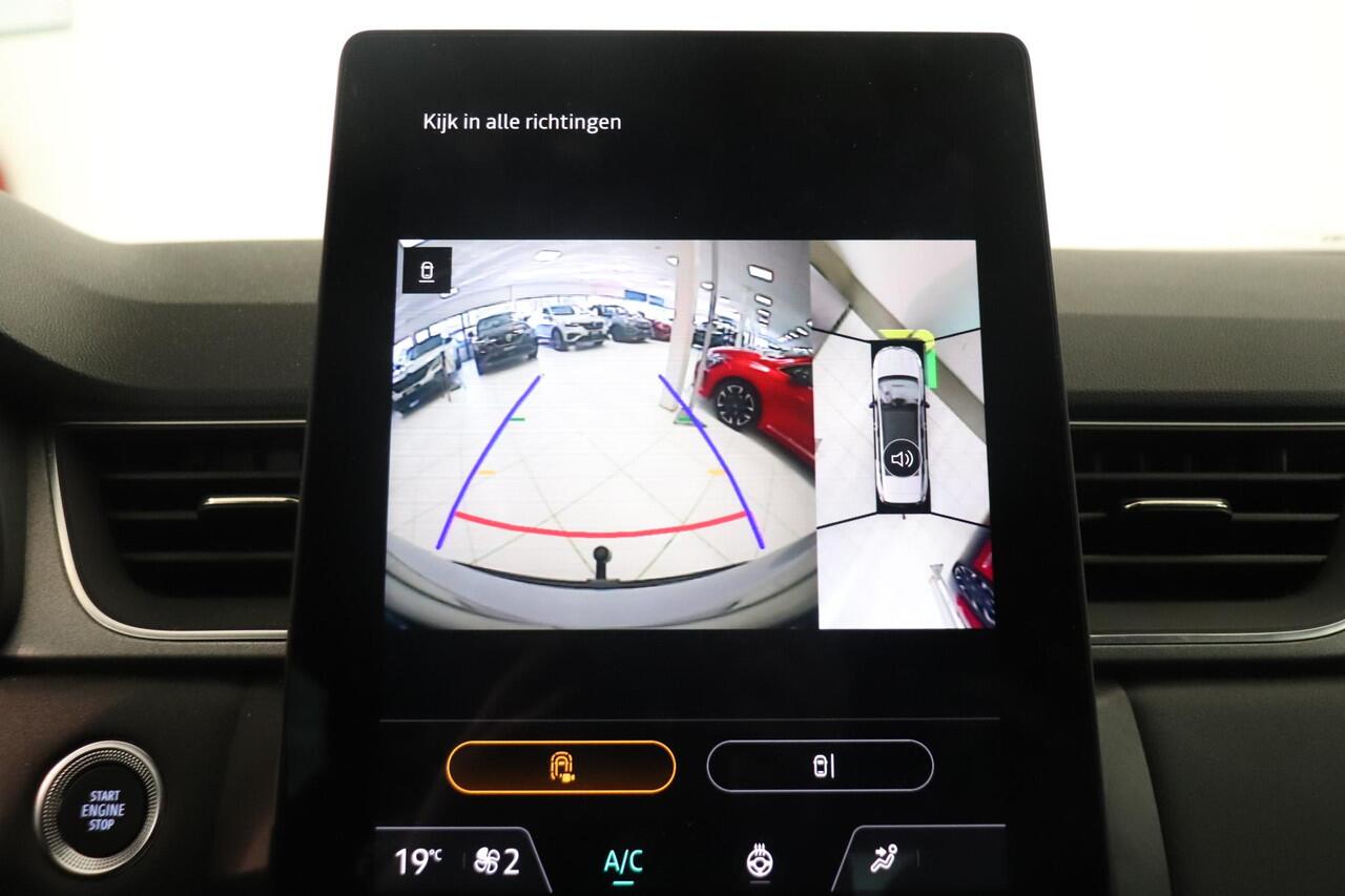 Renault CAPTUR 1.3 mild hybrid 160 techno | Adaptieve cruise control | rondomzicht camera | Trekhaak | Google maps | Climate control | Stuurverwarming |