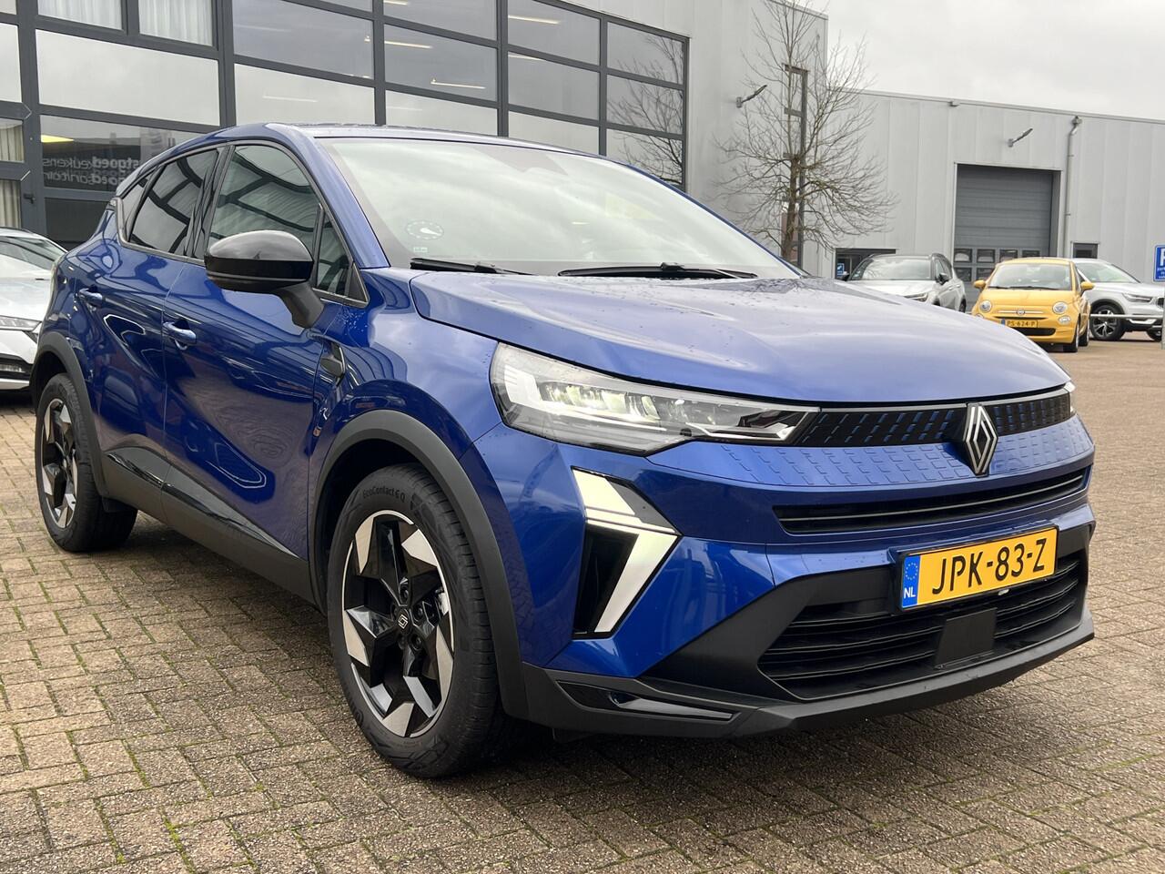 Renault CAPTUR 1.3 TCE AUTOMAAT 160 TECHNO Navigatie* Carplay Camera 18 Inch Velgen Keyless Led Koplampen ACC Stoel + Stuur verwarming Dab Getint Glas Mild Hybride MHEV