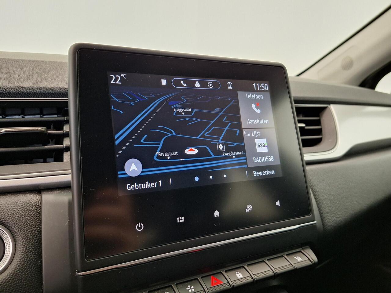 Renault CAPTUR 1.3 Mild Hybrid 160 EDC Techno | Adaptieve Cruise Control | Stoel- en voorruitverwarming | Dodehoek Detectie