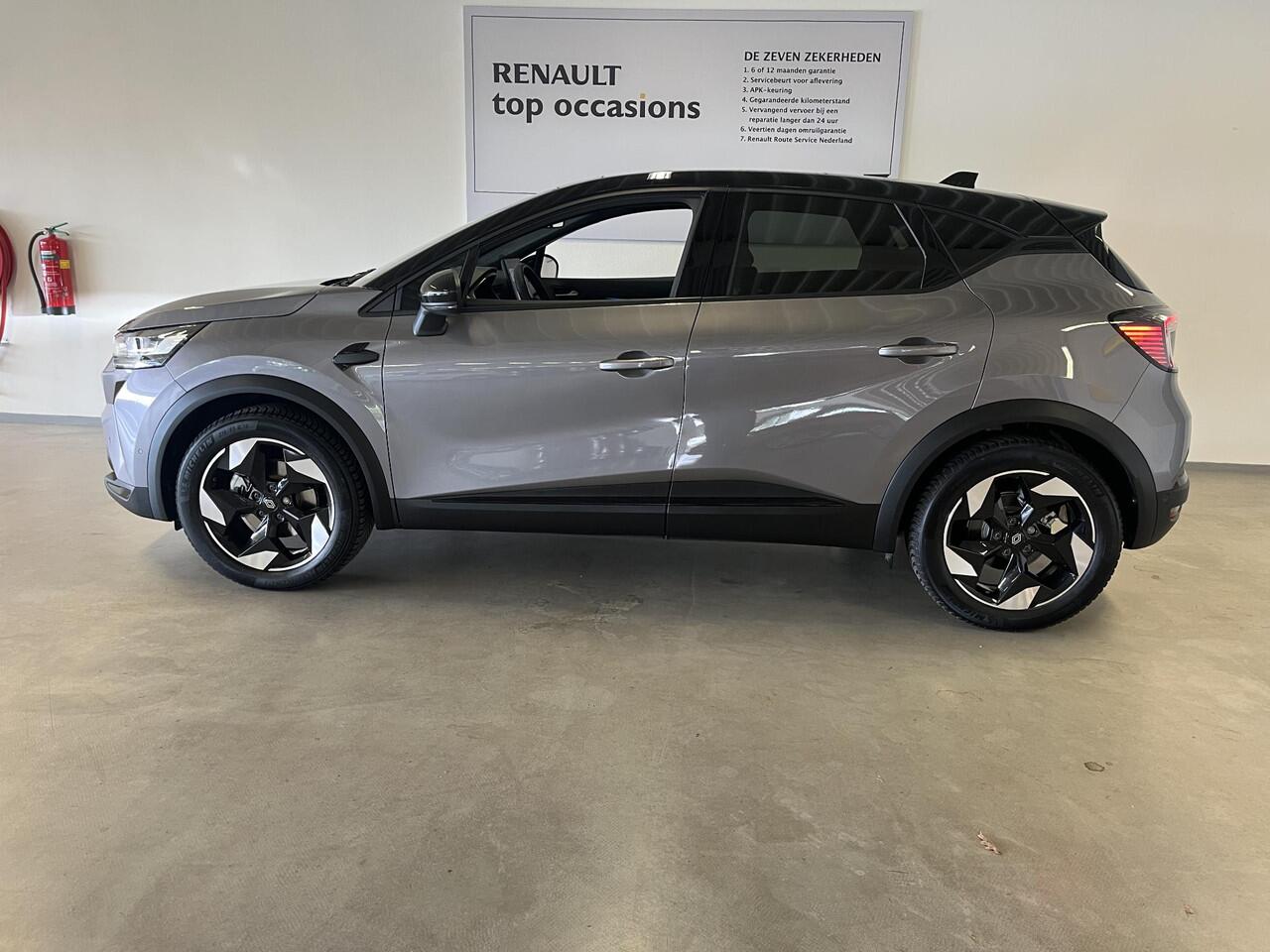 Renault CAPTUR 1.6 E-Tech full hybrid 145 techno / SCHUIF KANTELDAK / NAVIGATIE / GOOGLE ASISTENT / CLIMATE CONTROLE /PARKEERSENSOREN VOOR EN ACHTER+CAMERA.