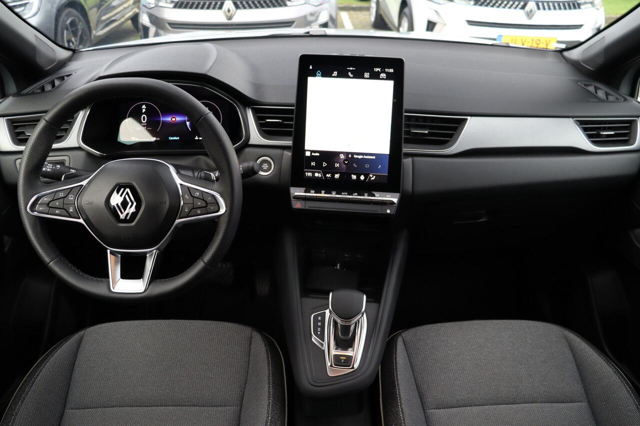 Renault CAPTUR 1.3 mild hybrid 160 techno Automaat | Adap. Cruise | Stoel-/Stuurverwarming | Carplay | Camera | Climate Control