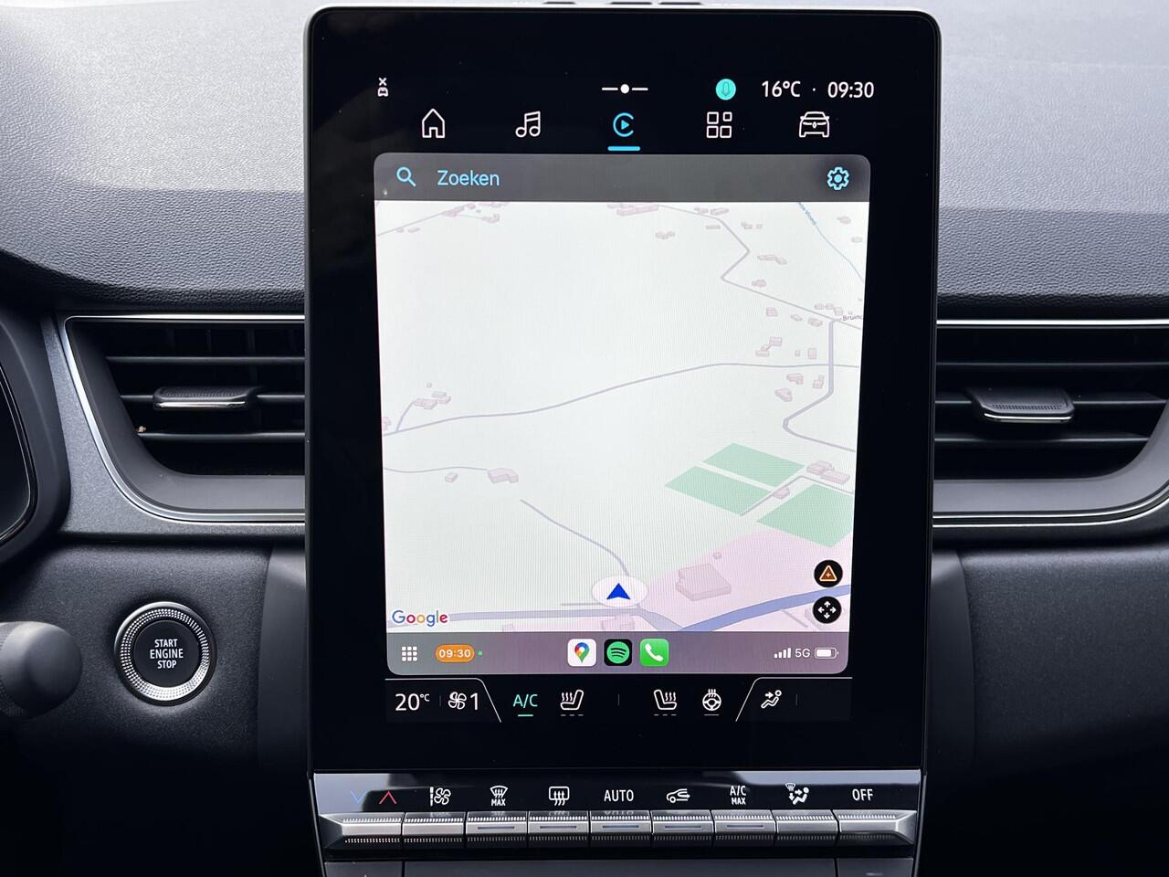 Renault CAPTUR 1.3 mild hybrid 160 techno Automaat / Dealer onderhouden / Adaptieve CC / Navigatie via Apple Carplay Android groot scherm / Stuur- en stoelverwarming / 18" LM wielen /