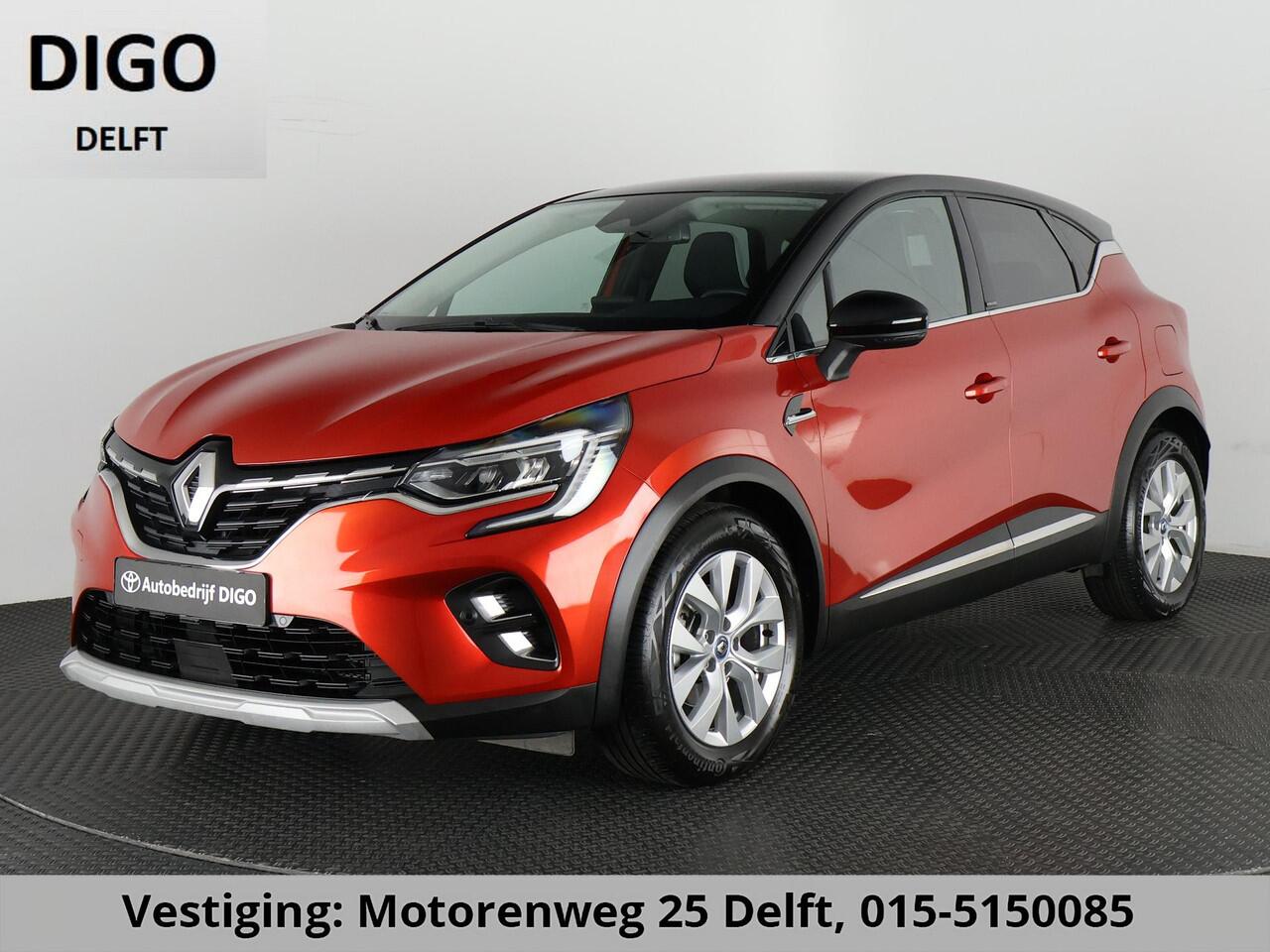 Renault CAPTUR 1.6 E-TECH PHEV AUTOMAAT GARANTIE TOT 6-2031* KEYLESS.CAMERA.PDC V+A