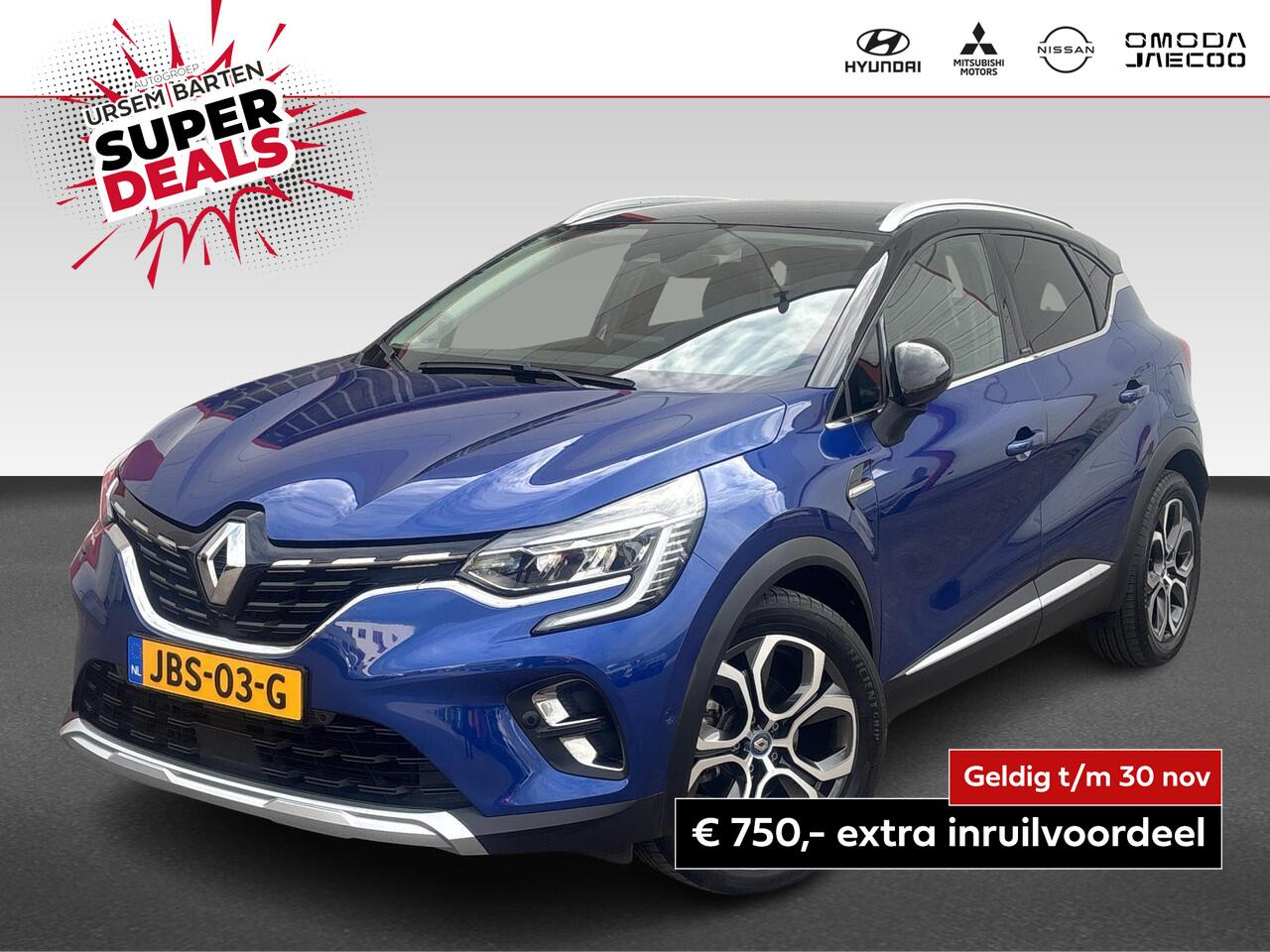 Renault CAPTUR 1.6 E-Tech Plug-in Hybrid 160 Edition One | twotone | Bose Audio | 18" velgen |