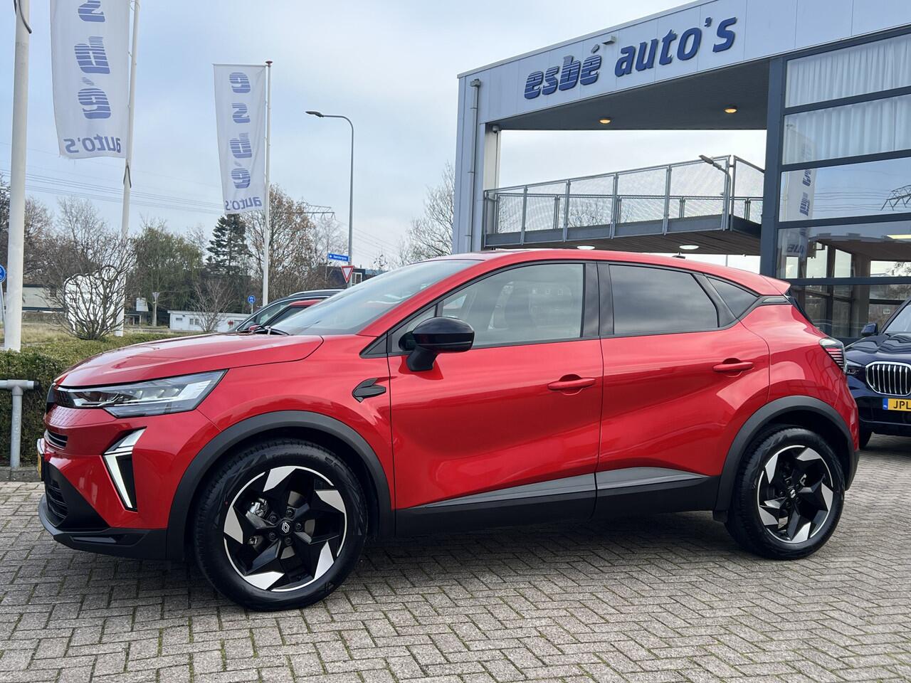 Renault CAPTUR 1.3 TCE AUTOMAAT 160 TECHNO Navigatie* Carplay Camera Adaptieve Cruise Control ACC Led Koplampen Lm Velgen Stoelverwarming Stuurverwarming Dab Getint Glas Mild Hybrid MHEV