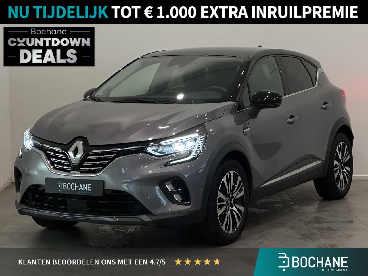 Renault CAPTUR 1.3 TCe 130 EDC Initiale Paris | Leder | Navigatie 9,3" | Climate Control | Cruise Control | Lichtmetalen velgen 18" | Apple Carplay/Android Aut