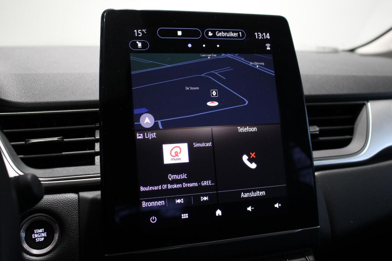 Renault CAPTUR 1.6 E-Tech full hybrid 145 techno | Stuurverwarming | Adaptieve cruise control | Achteruitrij camera