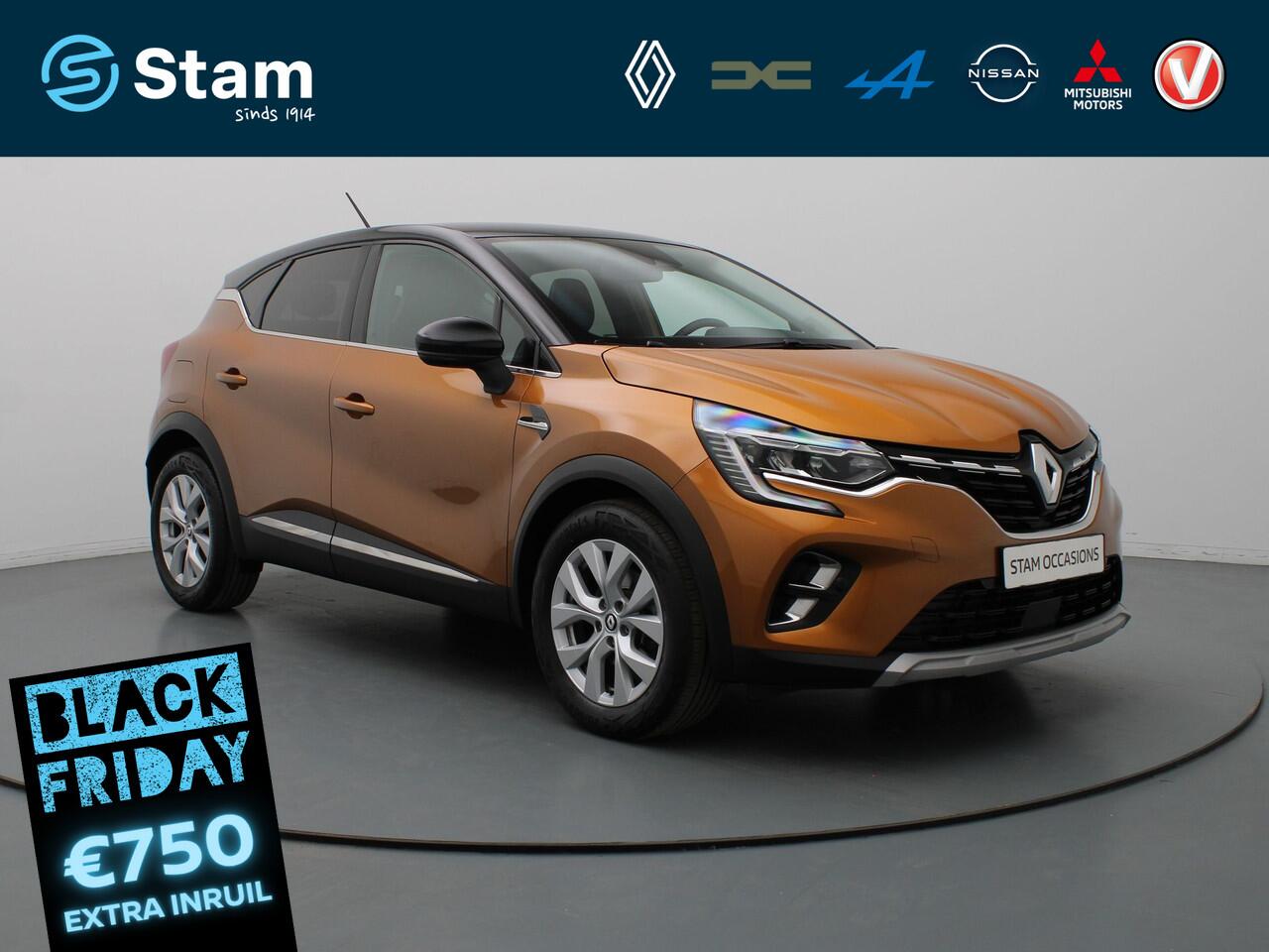 Renault CAPTUR 145pk E-Tech Hybrid Intens Camera | Cruise | Navi | Parkeersens. v+a