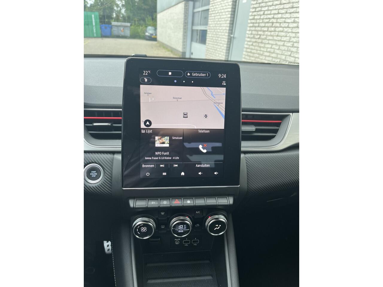 Renault CAPTUR 1.6 E-Tech Hybrid 145 R.S. Line | hybride | automaat | navigatie | achteruitrijcamera