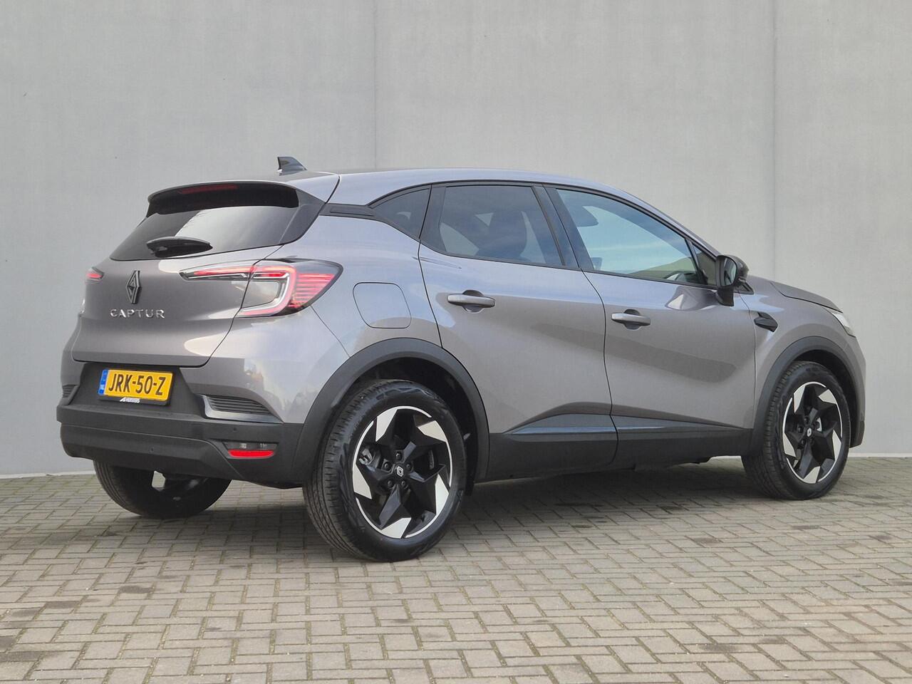Renault CAPTUR 1.3 mild hybrid 160 techno Automaat / Fabrieksgarantie tot 05-2027 / Dealer onderhouden / Pack winter / Trekgewicht 1.200 Kg / Stuur en Stoel verwarming / Adaptief CC / Achteruitrijcamera / Apple Carplay/Android Auto /