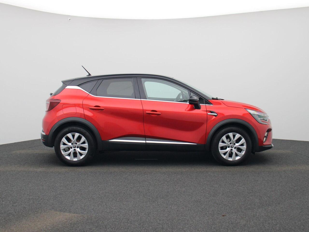 Renault CAPTUR 1.0 TCE Intens 90Pk | Navigatie | Apple & Android Carplay | Parkeersensoren Voor & Achter | Achteruitrijcamera | Cruise Control & Snelheidsbegrenzer | Climate Control | Privacy Glass |