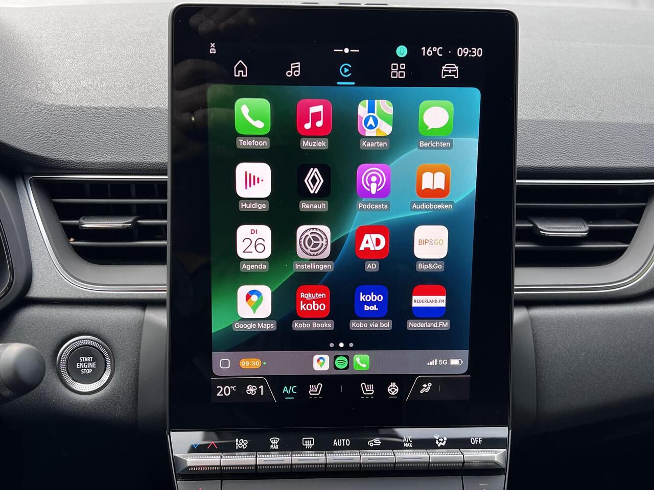 Renault CAPTUR 1.3 mild hybrid 160 techno Automaat / Dealer onderhouden / Adaptieve CC / Navigatie via Apple Carplay Android groot scherm / Stuur- en stoelverwarming / 18" LM wielen /