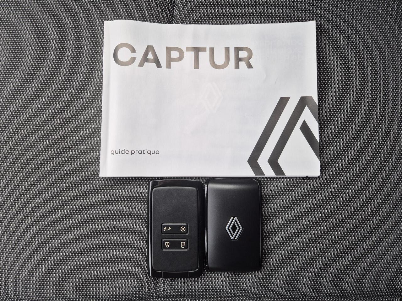 Renault CAPTUR 1.3 mild hybrid 160 techno Automaat / Fabrieksgarantie tot 08-2026 / Pack Driving / Trekgewicht 1200 kg / Stuurverwarming / Apple Carplay Android Auto / Dealer onderhouden / Adaptief CC / Achteruitrijcamera /