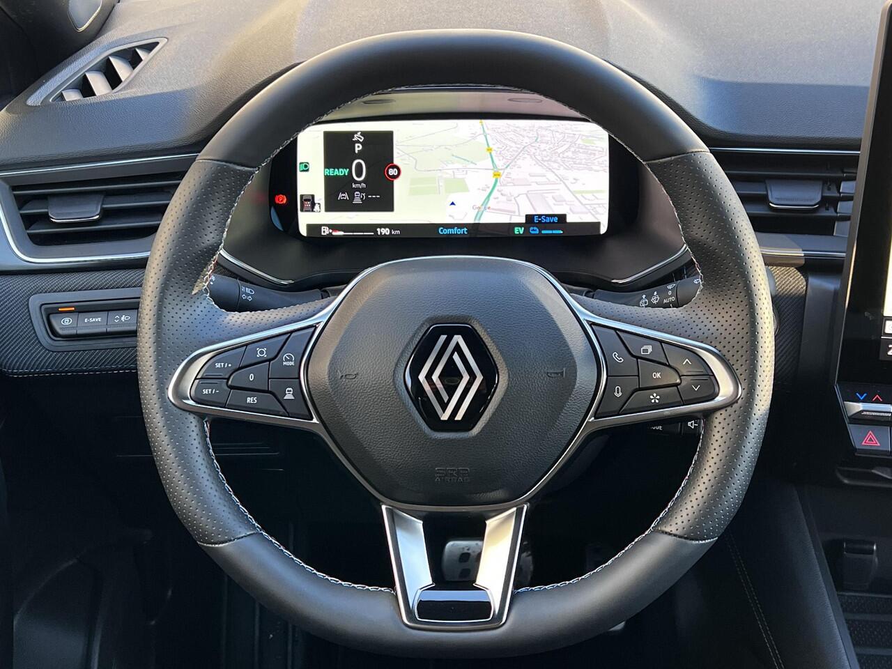 Renault CAPTUR 1.6 E-Tech full hybrid 145 esprit Alpine Automaat / Fabrieksgarantie tot 04-2027 / Schuifdak / Navigatie / Stuurverwarming / Apple Carplay Android / 19" LM wielen /