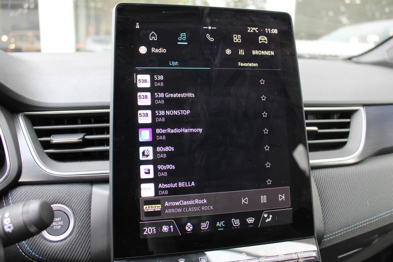 Renault CAPTUR 1.6 E-Tech full hybrid 145 esprit Alpine Automaat | Navigatiesysteem | Achterruitrijcamera | Stoelverwarming | Voorruitverwarming