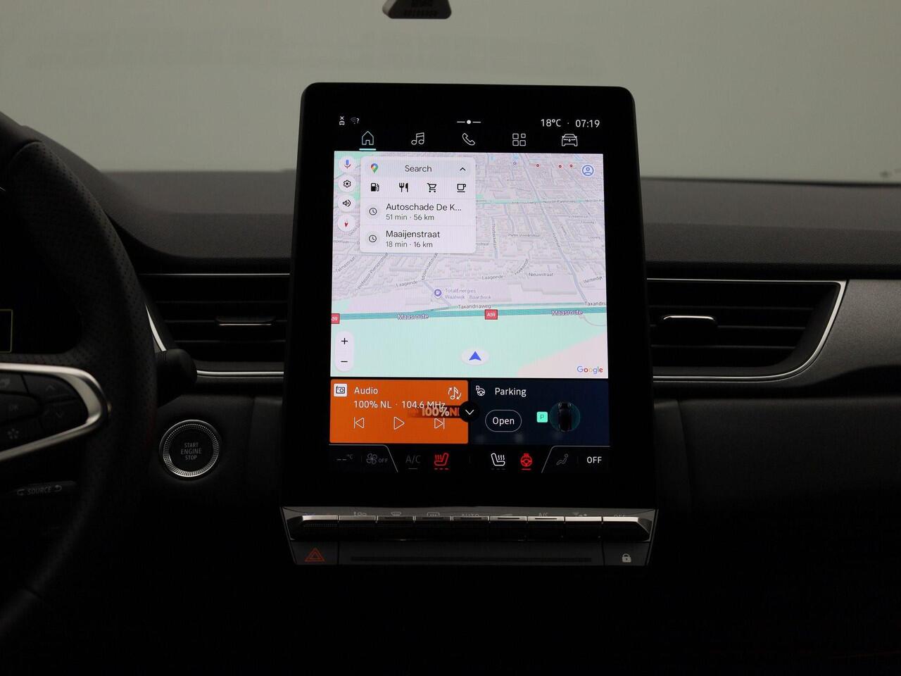 Renault CAPTUR 1.6 E-Tech full hybrid 145 techno | Automaat | Navigatie | Apple carplay | Stoel + Stuurverwarming | Camera | Climate control