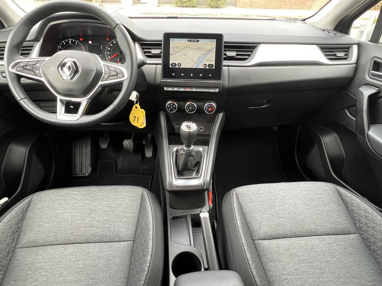 Renault CAPTUR 1.0 TCe 90 Equilibre Navigatie Stoelverwarming Parkeersensoren Apple Carplay Android Auto Cruise Control Airco Dab