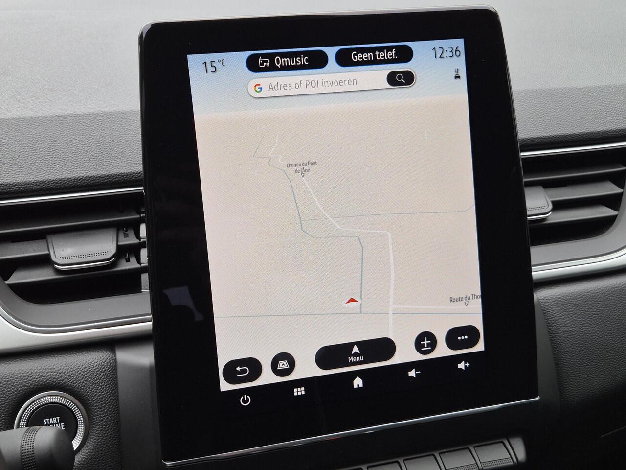 Renault CAPTUR 1.3 mild hybrid 160 techno Automaat / Pack Full Screen / Adaptief cruise control / Apple Carplay Android Auto / Trekgewicht 1500 kg / Climate control / Achteruitrijcamera / Stuurverwarming /