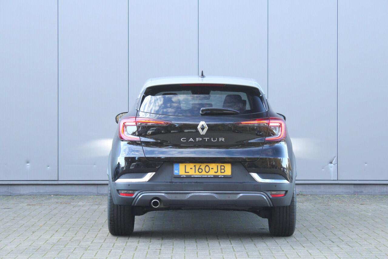 Renault CAPTUR 1.3 TCe 140pk Automaat Initiale Paris | Leder | Camera | Navigatie | 18" Pasadena | Stoel- en stuurverwarming