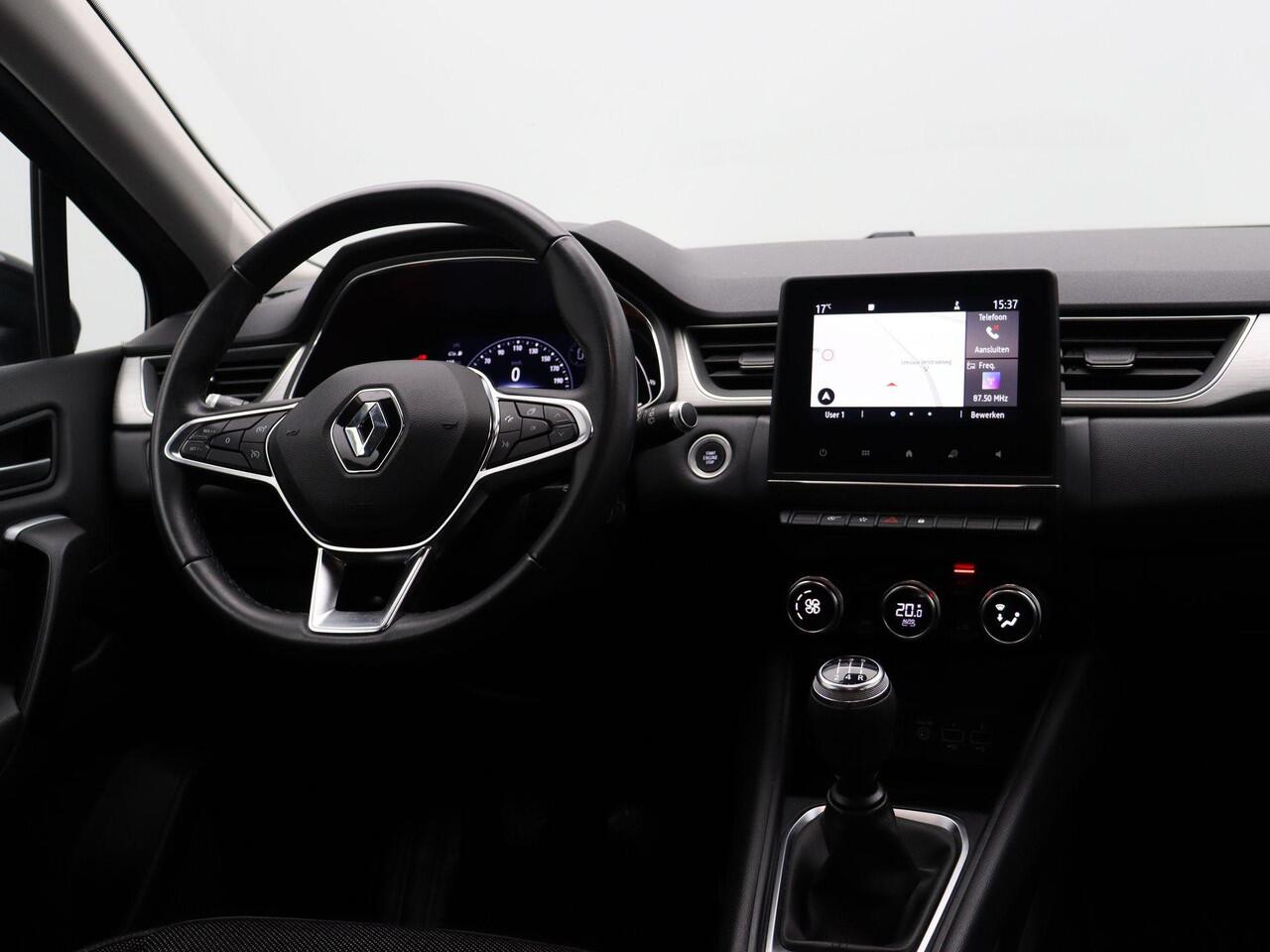 Renault CAPTUR TCe 100pk Bi-Fuel Intens | Navigatie | Trekhaak | Volledig dealer onderhouden | Achteruitrijcamera |