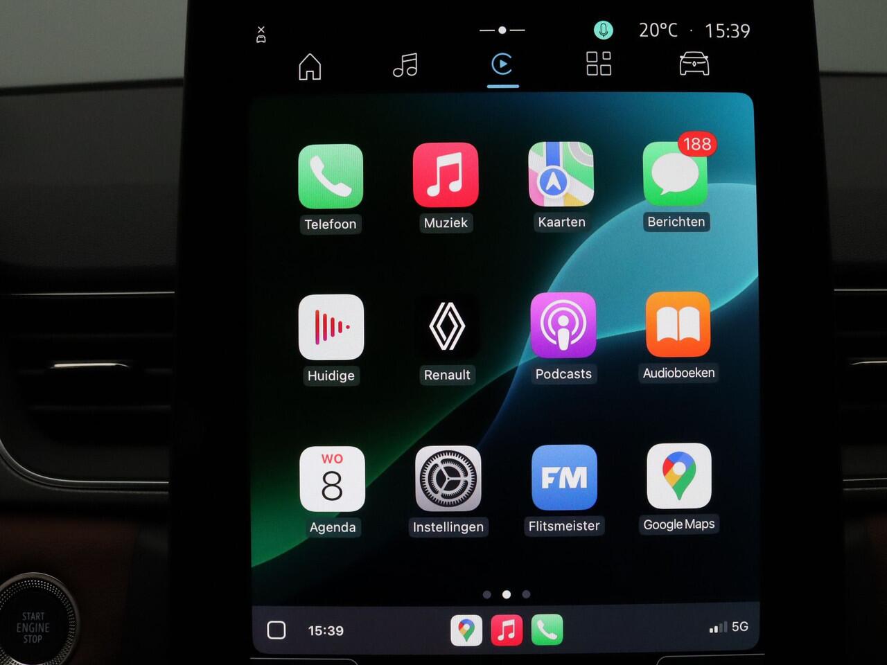 Renault CAPTUR Stam Limité 75 E-Tech 160pk full hybrid techno NIEUW! #37 van 75 Automaat Harman Kardon | 360° Camera | Adapt. Cruise | Stoel-/stuurverw. | Panoramadak